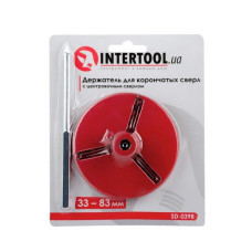 Тримач для корончатих свердел Intertool SD-0398 83мм з центрувальним свердлом