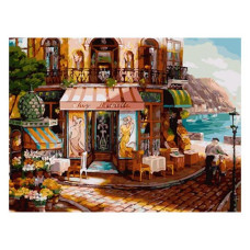 Картина за номерами J.Otten 6289 Кафе 40х50см Картина за номерами J.Otten 6289 Кафе 40х50см