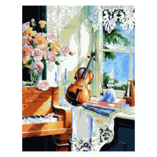 Картина за номерами J.Otten 6176 Скрипка 40х50см Картина за номерами J.Otten 6176 Скрипка 40х50см