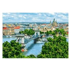 Картина за номерами J.Otten 5395 Вид на місто 40х50см Картина за номерами J.Otten 5395 Вид на місто 40х50см