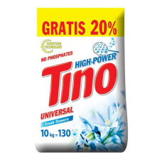 Пральний порошок Tino High-Power Fresh flowers універсальний 10кг