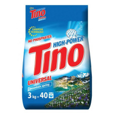 Пральний порошок Tino High-Power Mountain spring універсальний 3кг