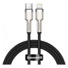 Кабель Baseus Cafule Series Metal Cable Type-C to Lightning PD 20W 1м чорний