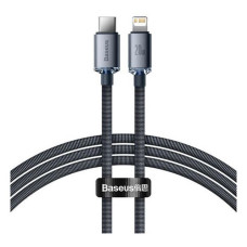Кабель Baseus Crystal Shine Series Fast Charging Data Cable Type-C to Lightning 20W 1.2м чорний