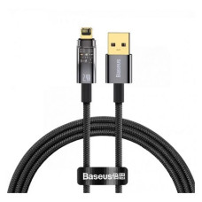 Кабель Baseus Explorer Series Auto Power-Off USB to Lightning 2.4A 1м чорний