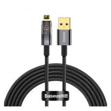 Кабель Baseus Explorer Series Auto Power-Off USB to Lightning 2.4A 2м чорний