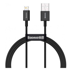 Кабель Baseus Superior Series Fast Charging Data Cable USB to Lightning 2.4A 1м чорний
