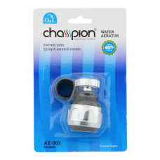 Аератор поворотний Champion AE-003 М22/М24 пластик блістер