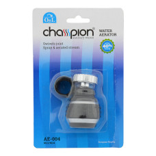 Аератор поворотний Champion AE-004 М22/М24 пластик блістер