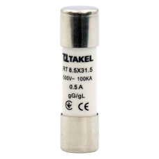 Плавкий запобіжник Takel RT 8.5х31.5 0.5А