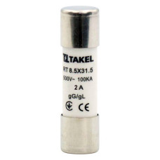 Плавкий запобіжник Takel RT 8.5х31.5 2А