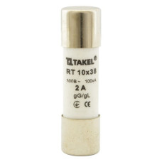 Плавкий запобіжник Takel RT 10х38 2А