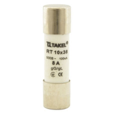 Плавкий запобіжник Takel RT 10х38 8А