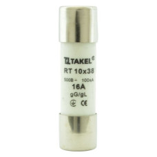 Плавкий запобіжник Takel RT 10х38 16А