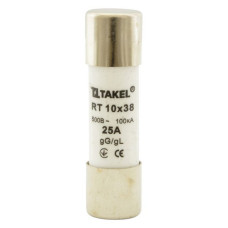Плавкий запобіжник Takel RT 10х38 25А