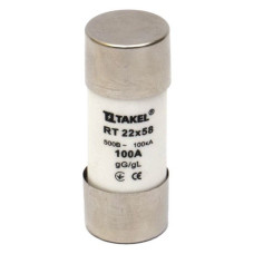 Плавкий запобіжник Takel RT 22х58 80А