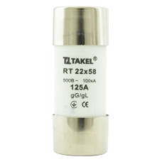 Плавкий запобіжник Takel RT 22х58 125А