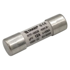 Плавкий запобіжник Takel RTF 10х38 12А 1000V DC