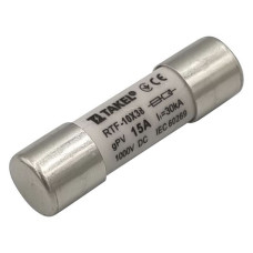 Плавкий запобіжник Takel RTF 10х38 15А 1000V DC