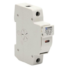 Тримач для плавкого запобіжника Takel RTPV-32H 10x38 1P 32A 1000V