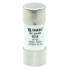 Плавкий запобіжник Takel RT 22х58 63А