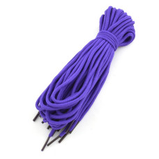 Шнурки круглі з поліестеру 70см фіолетові