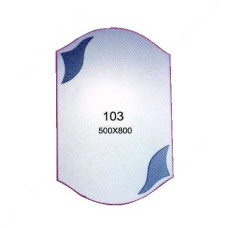 Дзеркало 500x800мм 103 без полиць