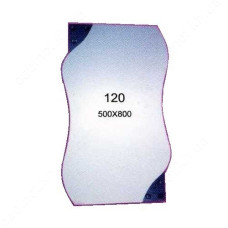Дзеркало 500x800мм 120 без полиць