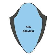 Дзеркало 600x800 без полиць 506