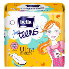 Гігієнічні прокладки Bella for Teens Ultra Energy 10шт