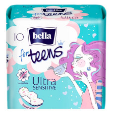 Гігієнічні прокладки Bella for Teens Ultra Sensitive 10шт