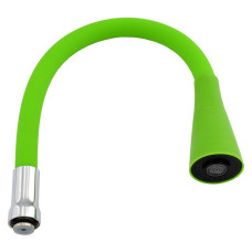 Гусак силіконовий гнучкий ZERIX SPS-02 GREEN зелений