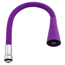 Гусак силіконовий гнучкий ZERIX SPS-02 PURPLE пурпурний