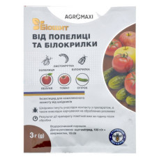 Біощит Агромаксі від попелиці та білокрилки аверсектін 2г / л 3 мл