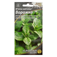Насіння м'яти овочевий Агромаксі Ворожея євро пакет 0.05г
