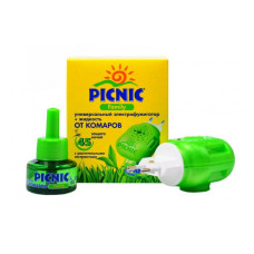 Набір рідина плюс електрофумігатор від комарів Picnic Family 45 ночей