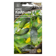 Насіння огірків Агромаксі Кадріль F1 0.25г