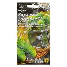 Насіння огірків Агромаксі Хрумкий льох F1 0.25г