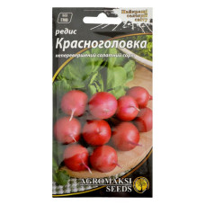 Насіння редису Агромаксі Краноголовка 3г