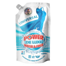 Гель для прання Power De Luxe Універсальний дойпак 1л Гель для прання Power De Luxe Універсальний дойпак 1л
