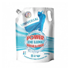 Гель для прання Power De Luxe Універсальний дойпак 2л