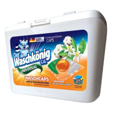 Капсули для прання Waschkoning Universal Orangen und Baumwollextrakt 35шт