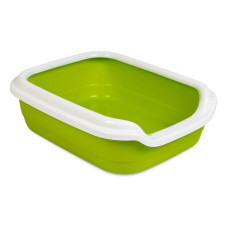 Туалет для кота Природа Comfort L 49х39х15см лайм