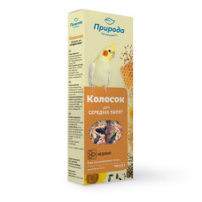 Колосок для німфи медовий Природа 140г