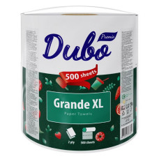 Паперові рушники Диво Premio Grande XL 2-шарові 1 рулон 500 відривів білі