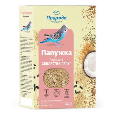 Корм для папуг Природа папужки йод плюс кокос 500г NEW