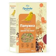 Корм для папуг Природа папужки йод плюс колор 500г NEW