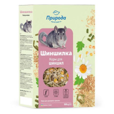 Корм для шиншил Природа Шиншилка плюс Ензим 500г NEW