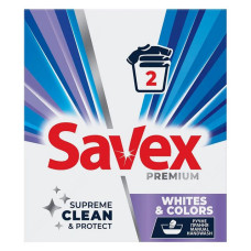 Пральний порошок для ручного прання Savex Premium Whites & Colors 300г