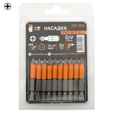 Біта LT/Maxidrill 501-012 PH-1х50 1/4 CrV 10шт